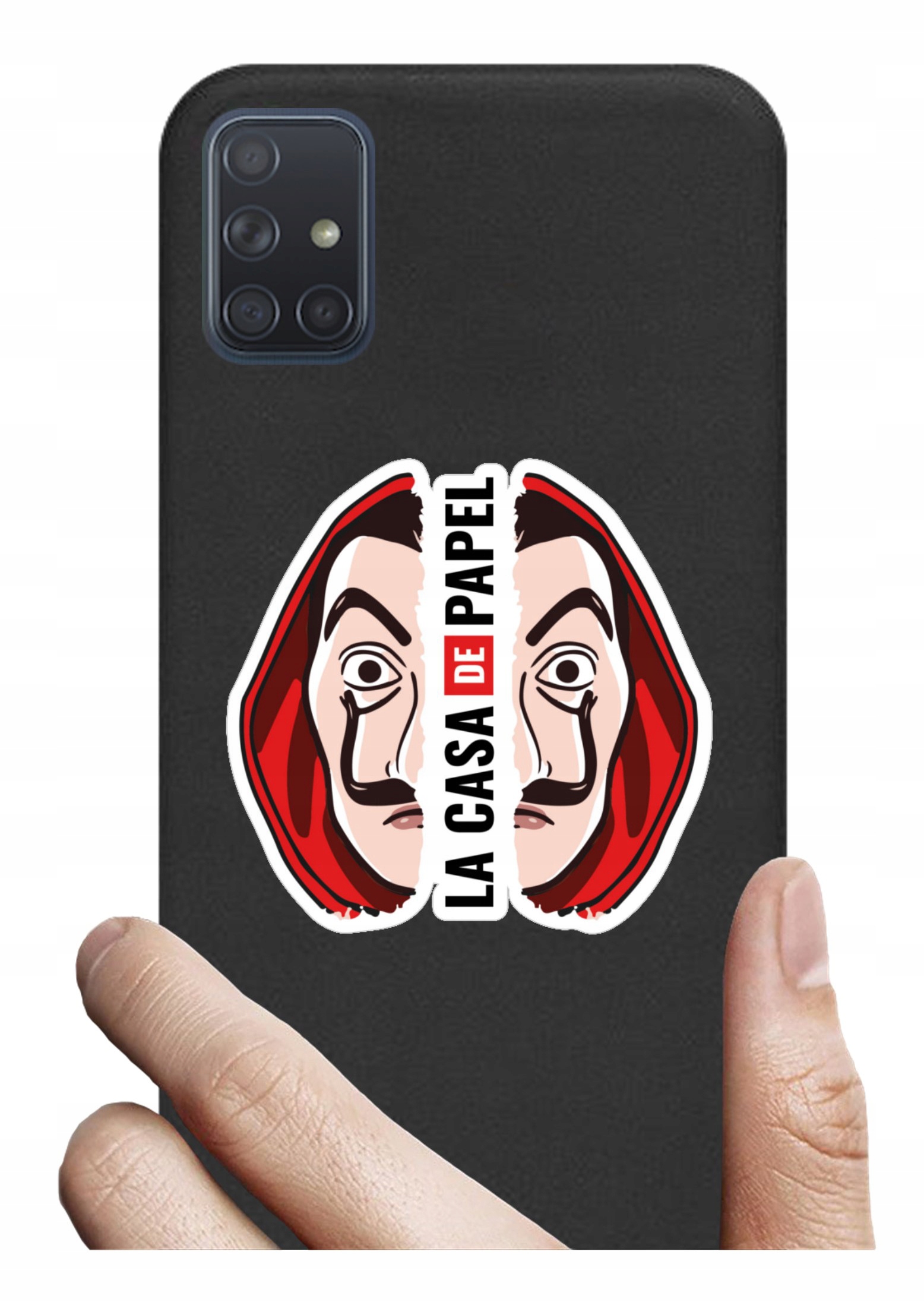 

Etui czarne matowe do Samsung Galaxy A71 126 wzory