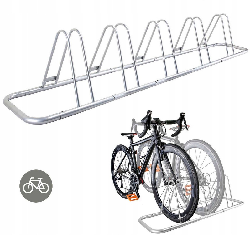 

Stojak Na 5 Pięć Rowerów Ocynk Rowery Rowerowy