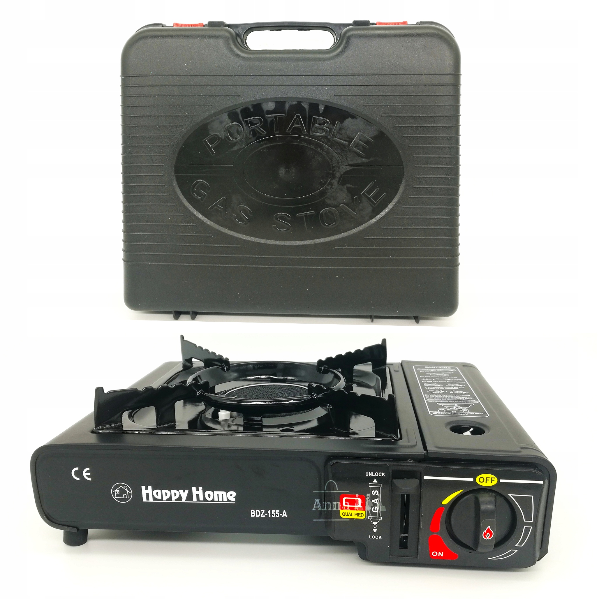 KUCHENKA TURYSTYCZNA GAZOWA CERAMICZNA 2w1