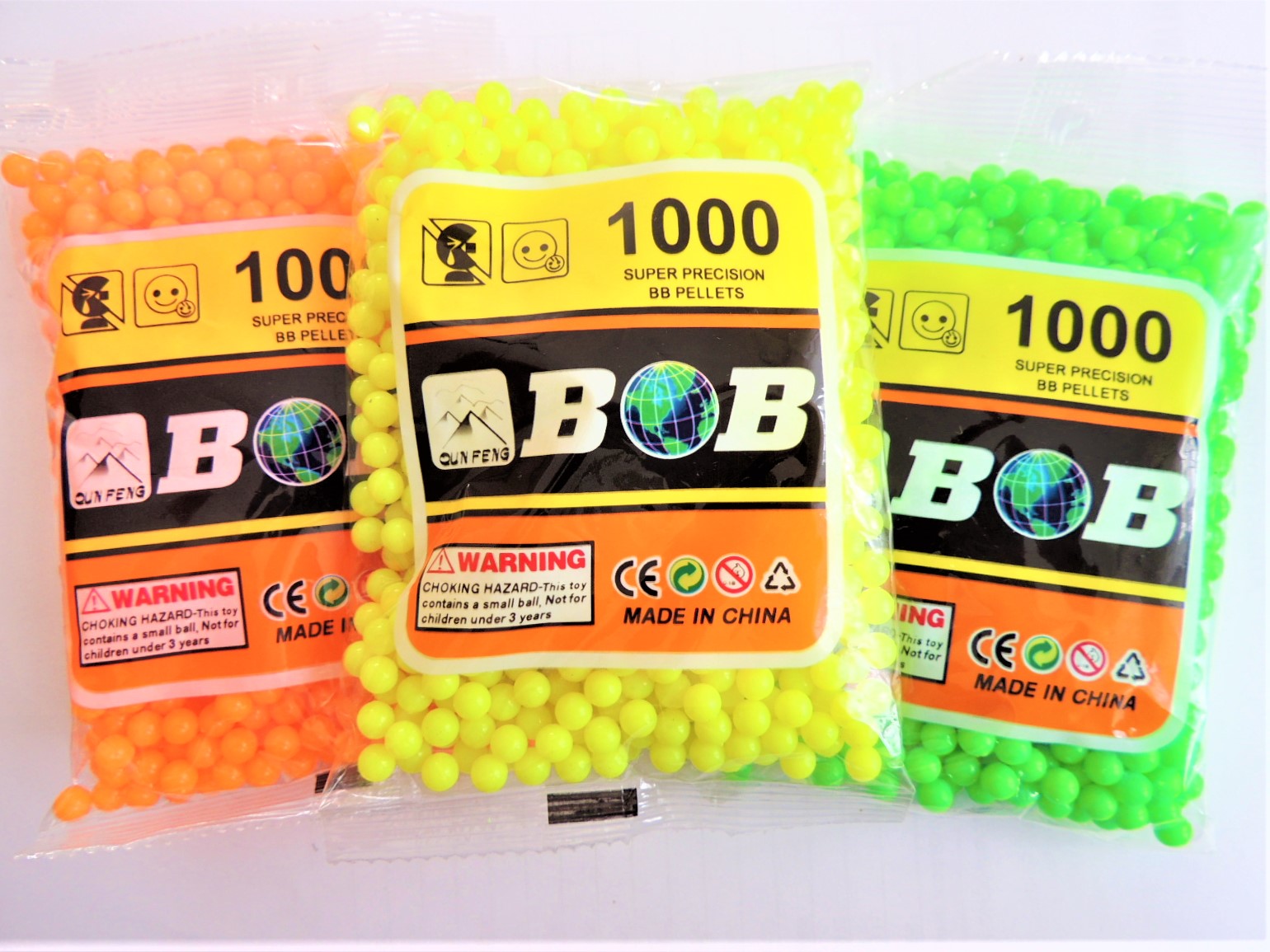 KULKI 6MM DO PISTOLETU 1000 SZT KOLORY DO WYBORU kuleczki do strzelania Kod producenta 40942