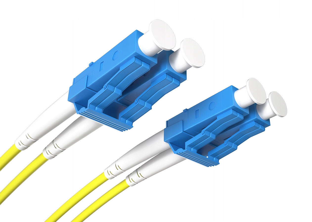 5× Patchcord światłowód SM 9/125 LC/UPC-LC/UPC 1m duplex