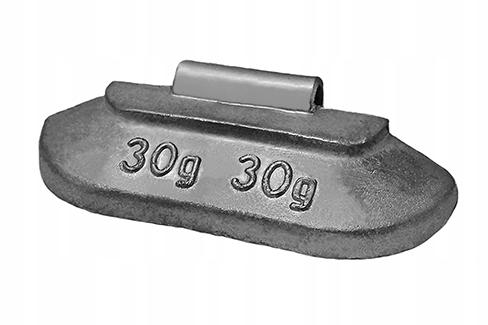 

Ciężarki nabijane do felg stalowych 30g 100 sztuk