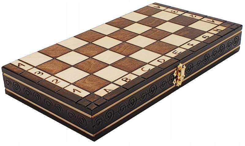 SZACHY SZAFRANIEC- Szacho-Warcaby Czereśnia Stan opakowania oryginalne