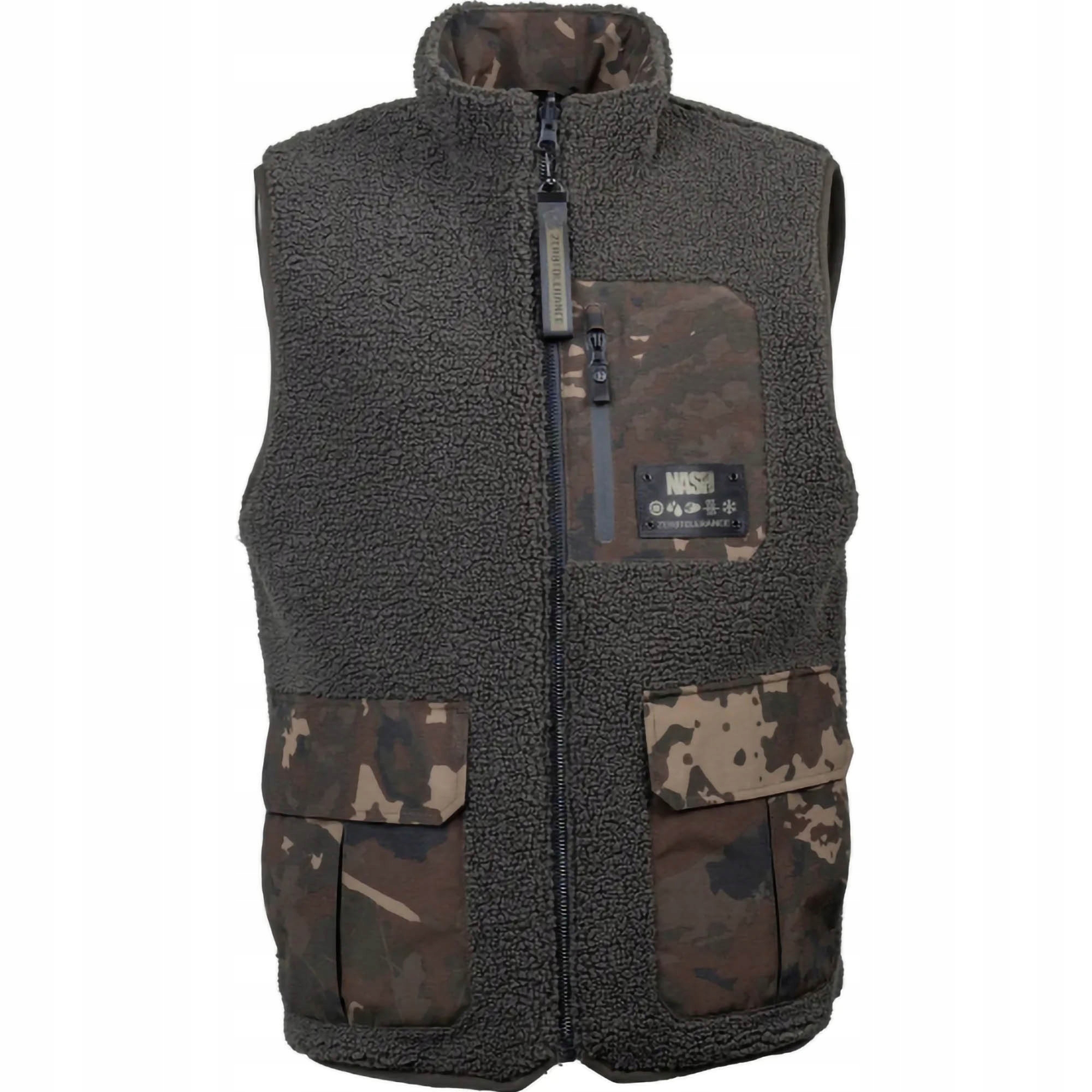 Bunda Nash Zero Tolerance Sherpa Fleece Reversible Body Warmer XL