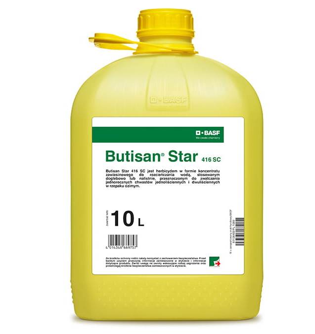 Butisan Star 416SC 10L Basf Metazachlor Chinomerak