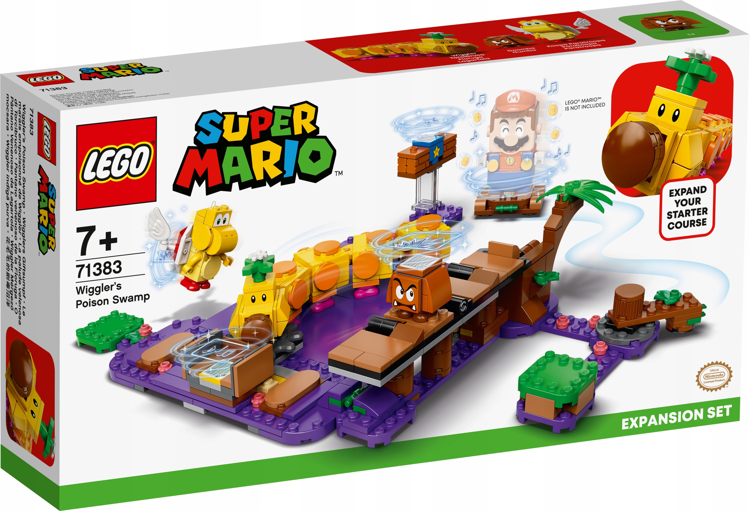 

Lego Mario 71383 Trujące bagno Wigglera