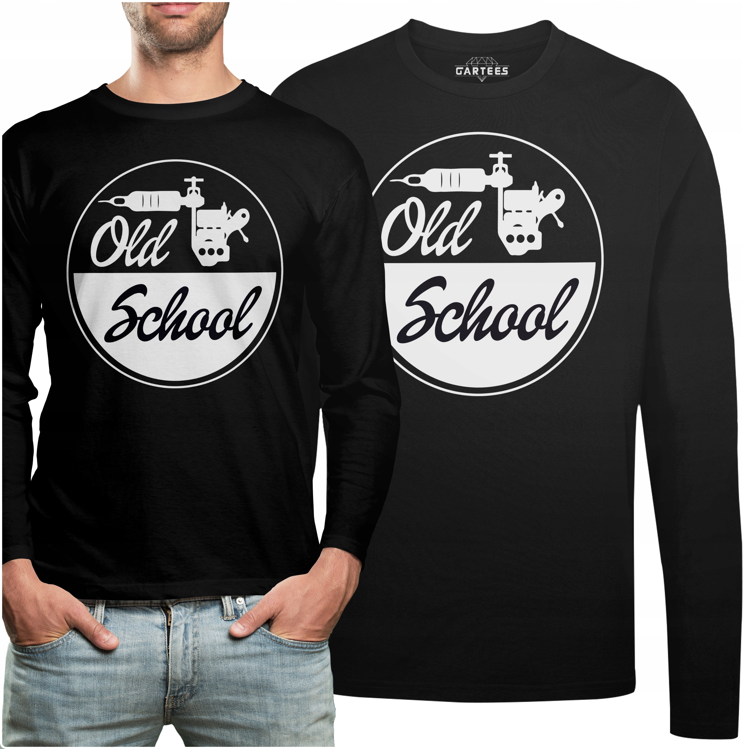 

Koszulka Long Napis Old School Prezent Dla Taty