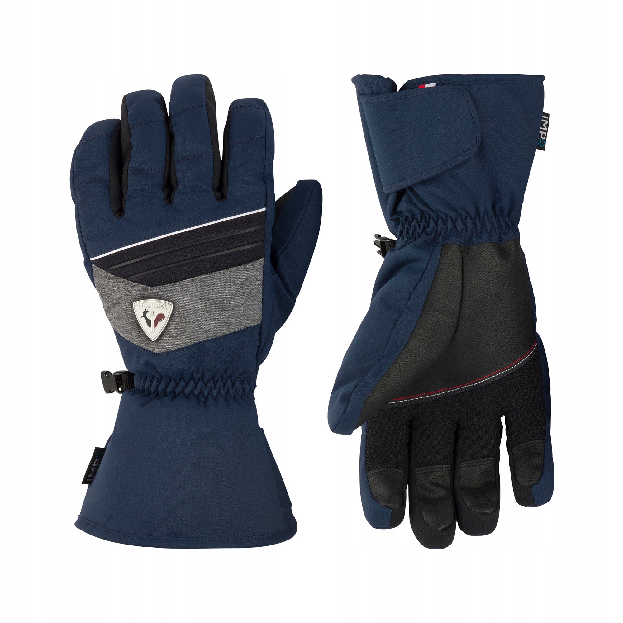 Rękawice narciarskie męskie Rossignol Legend Impr dark navy S