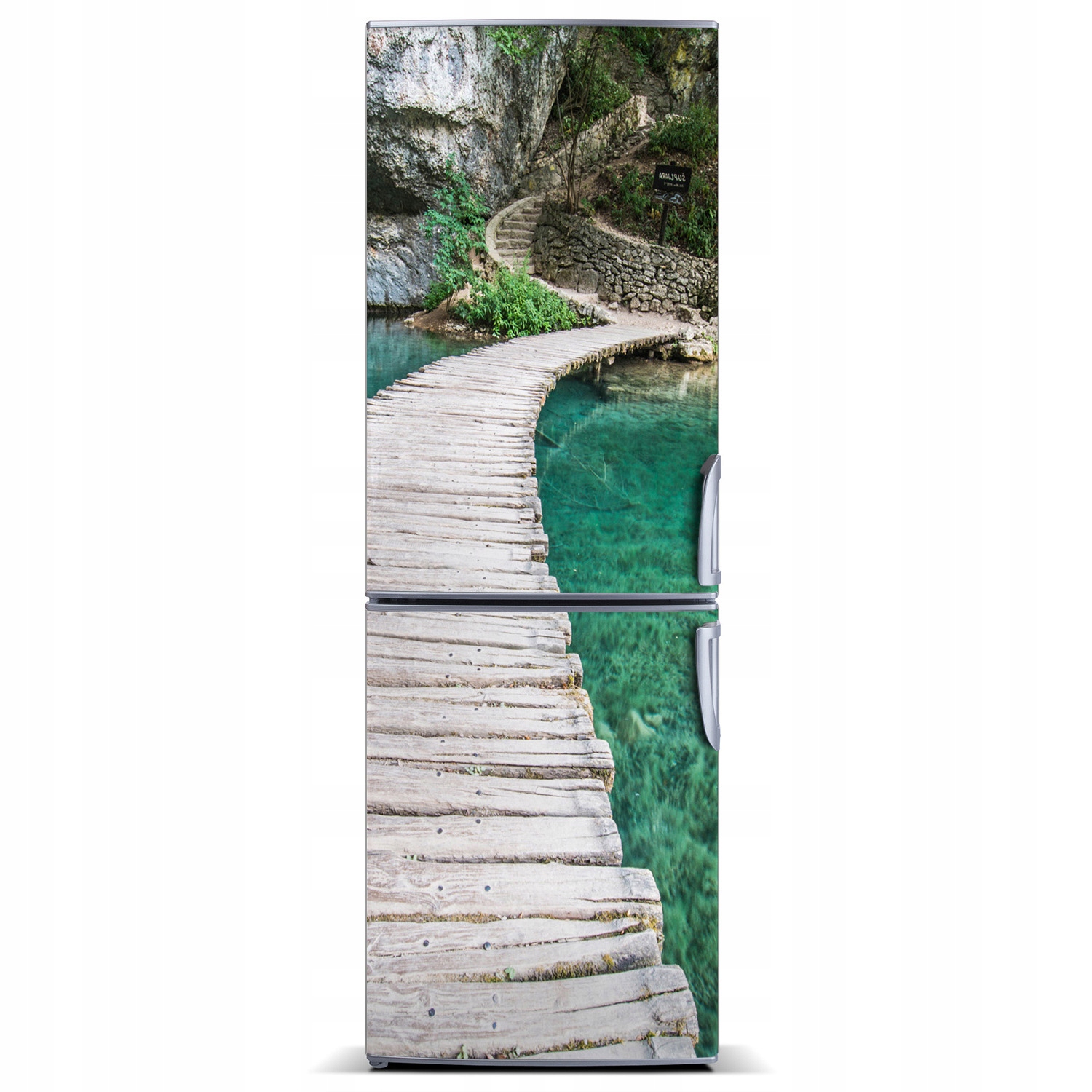 

Magnes na lodówkę Jeziora Plitwickie 60x180