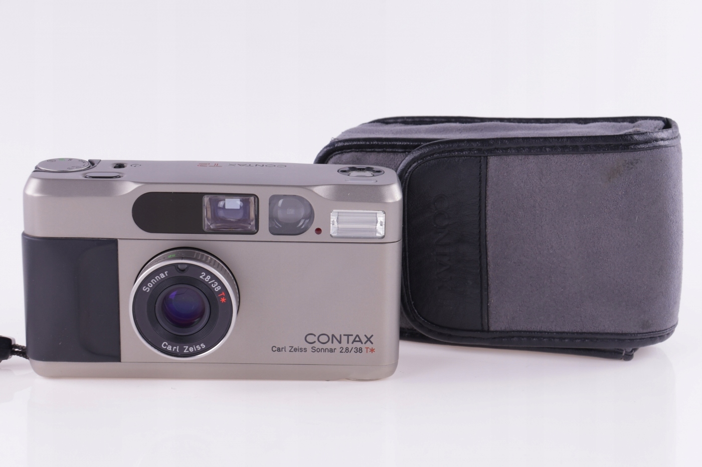 Contax T2 Silver + Carl Zeiss Sonnar 38mm F2.8 T* - Sklep Contax T2 Silver + Carl Zeiss Sonnar 38mm F2.8 T* - Sklep