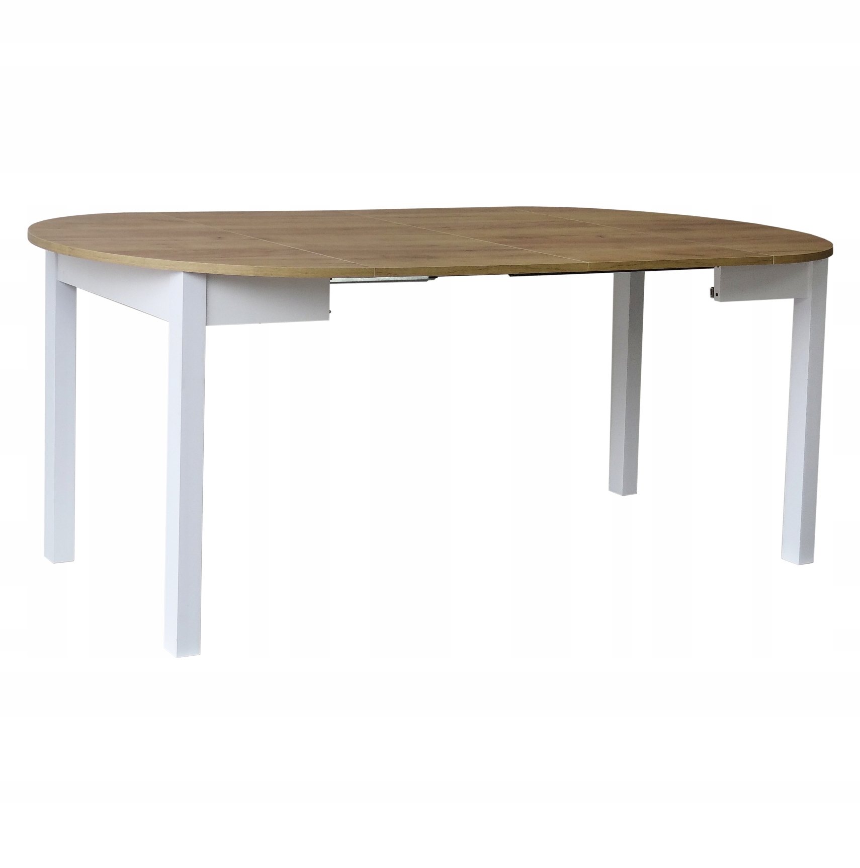 Stół rozsuwany rozkładany fi 90/176 blat grub. 18mm Producent Kod 535/2 Szerokość mebla 90 cm