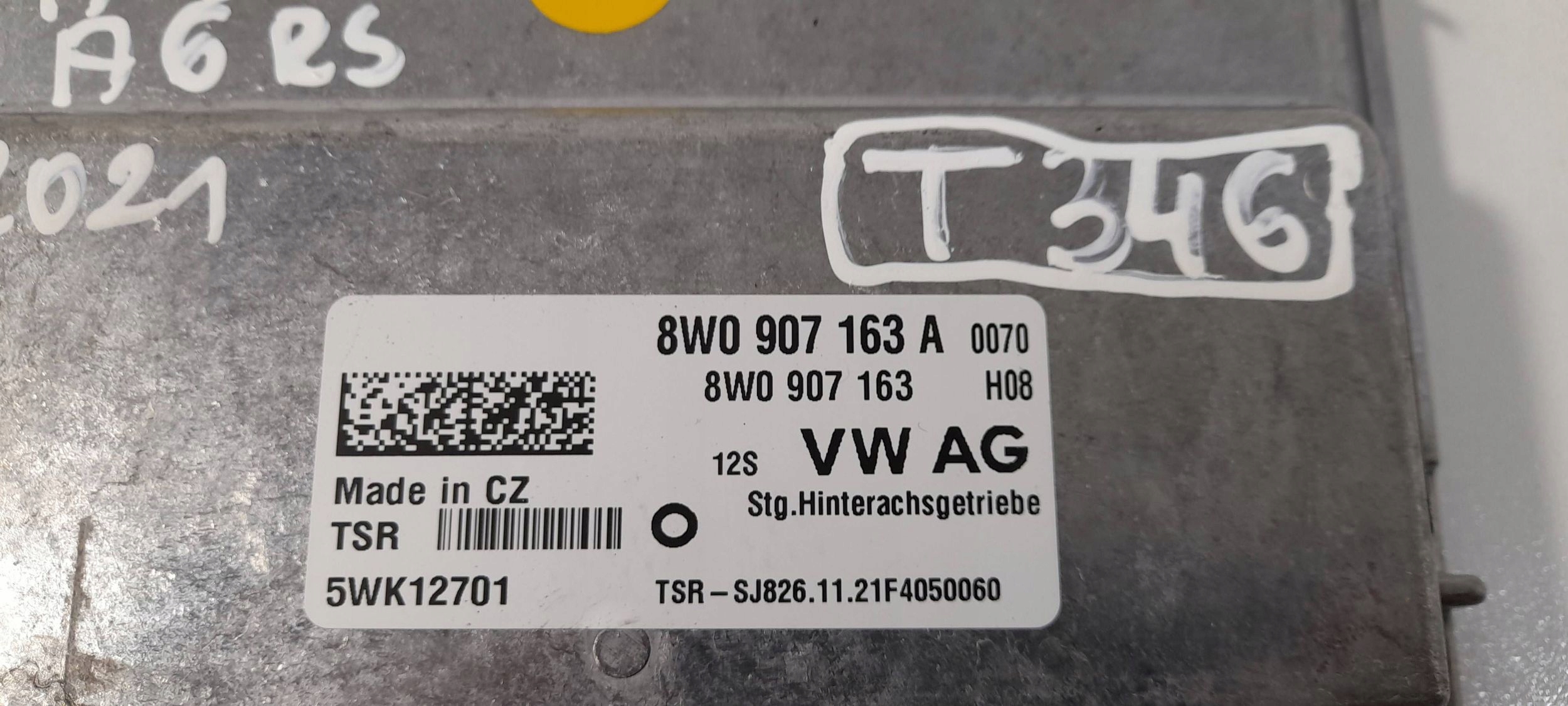 Audi RS6 C8 Bedienteil Getriebe getriebe 8W0907163A (T346)