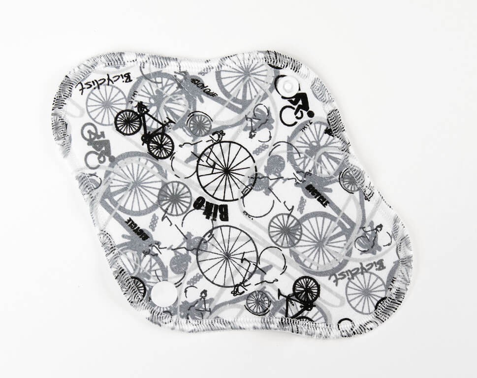 

Wielorazowa wkładka higieniczna Rowery bambus