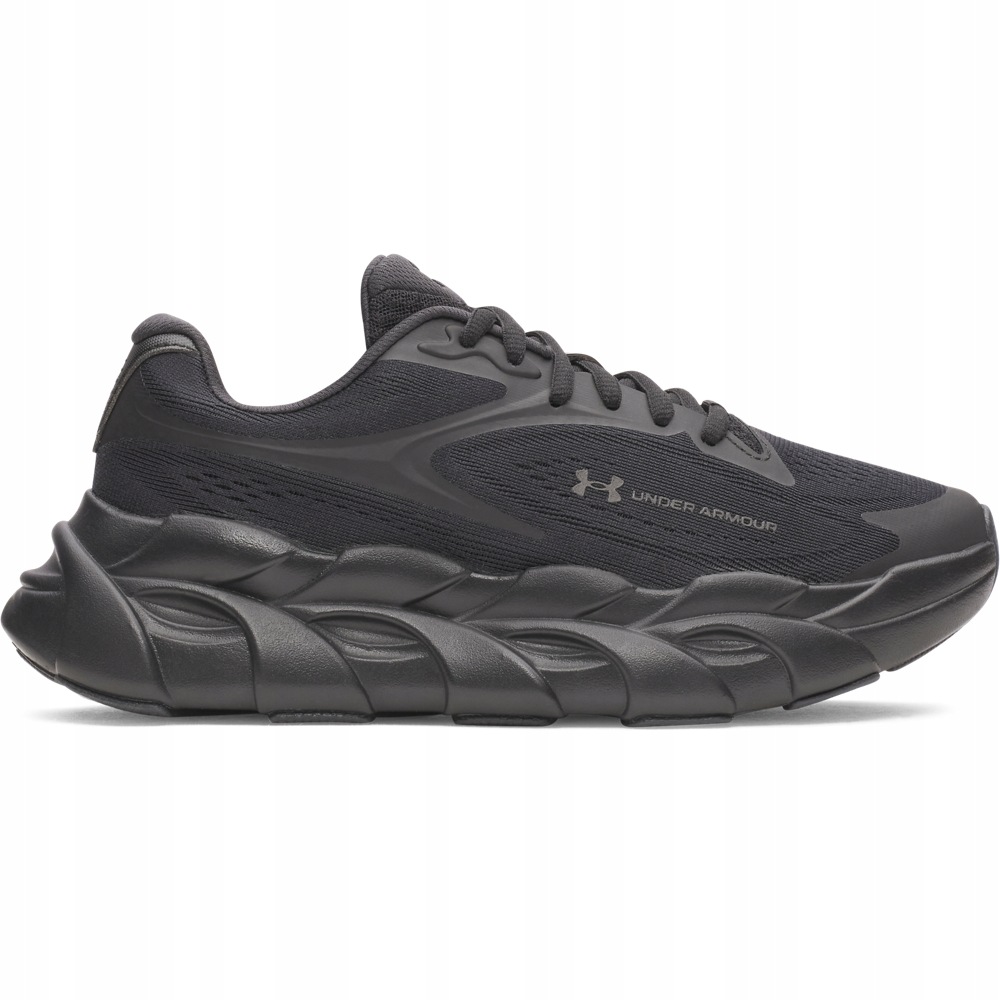 Buty Sportowe Regular Damskie Czarne Under Armour Sneakersy