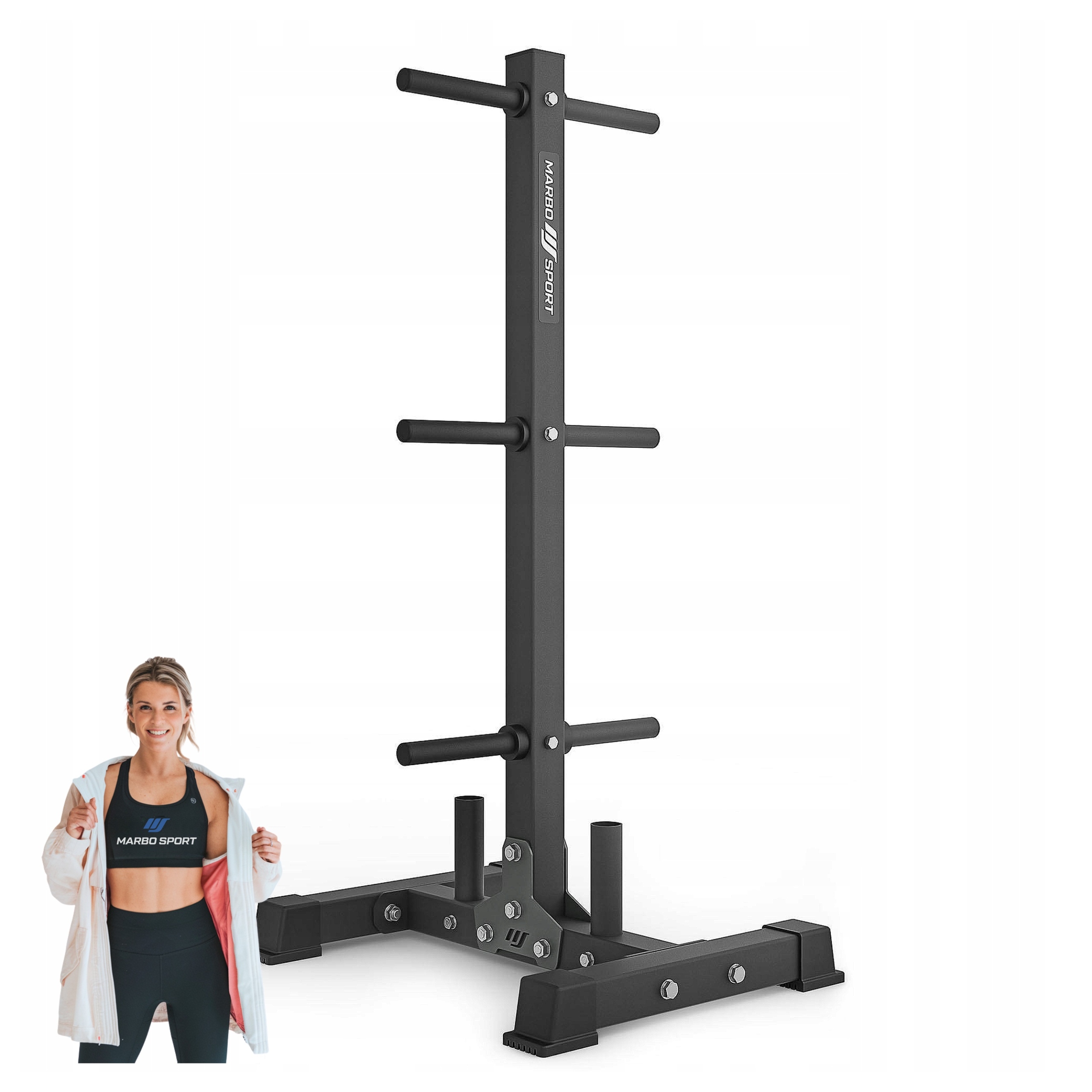 Stojan na závaží činky pro posilovnu, pořádek Marbo Sport MS-S103 2.0