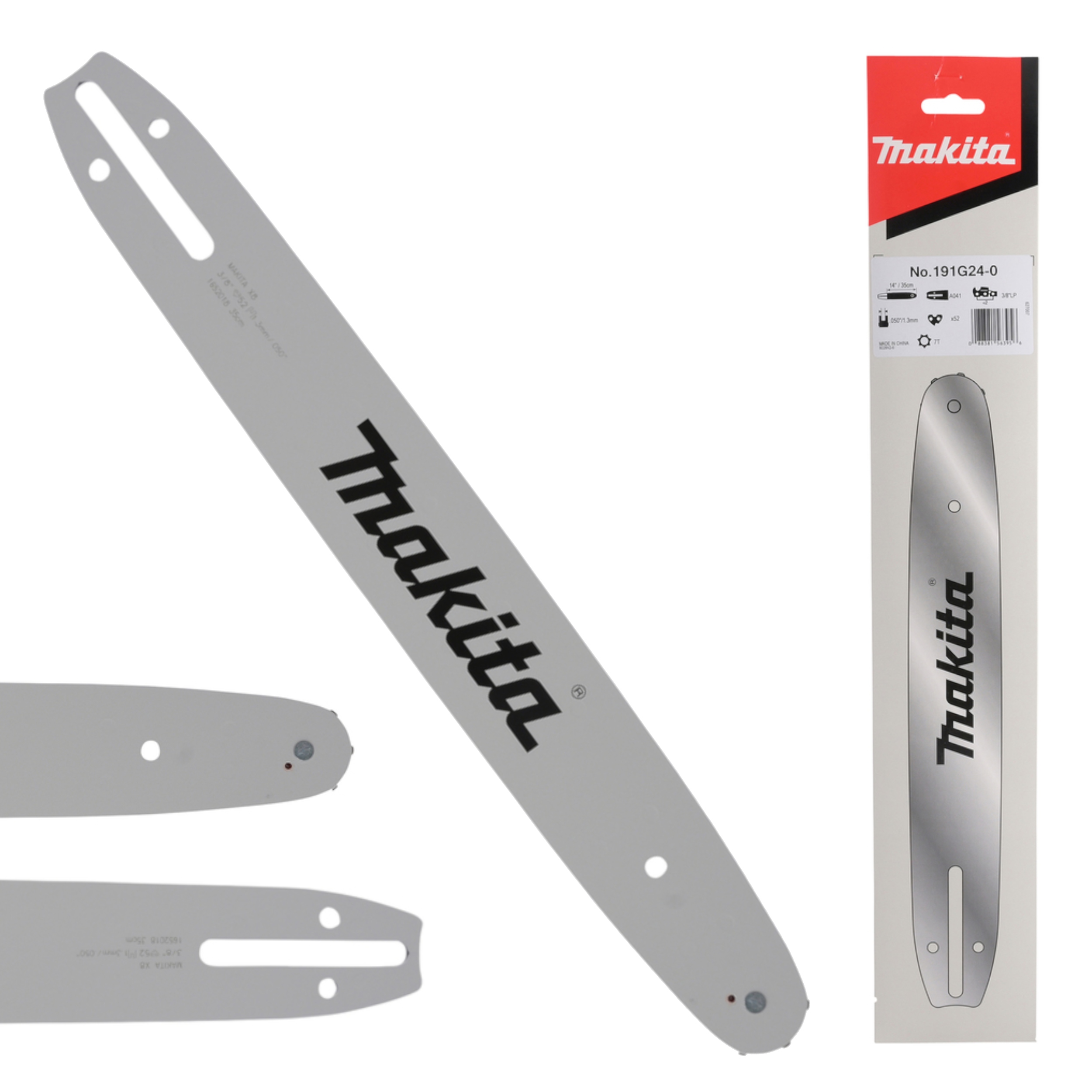 PROWADNICA ŁAŃCUCHOWA DO PIŁY PILAREK 3/8" 35 cm/14" 52 OGNIWA 191G24-0