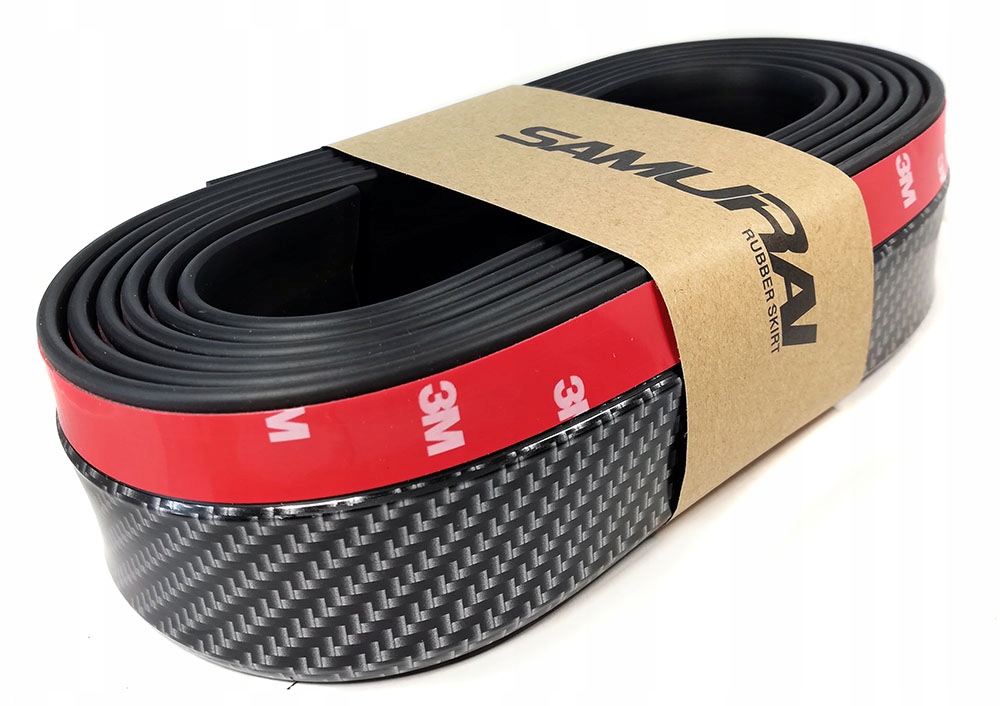 DOKŁADKA ZDERZAKA SPOILER CARBON 2,5m | SAMURAI EAN (GTIN) 5903039707979