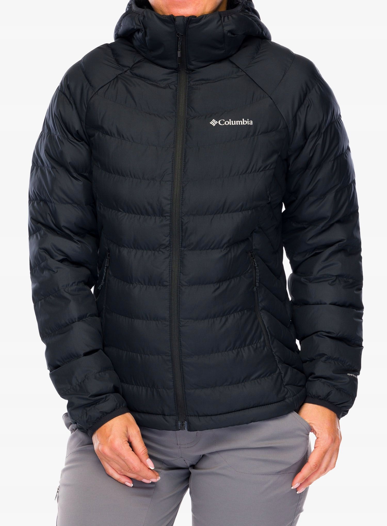 Dámská bunda Columbia Powder Lite II Hooded Jacket černá S