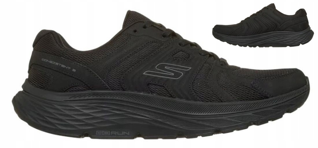 Pánské běžecké sportovní boty Skechers Go Run 221263, černé, Vel. 44,5