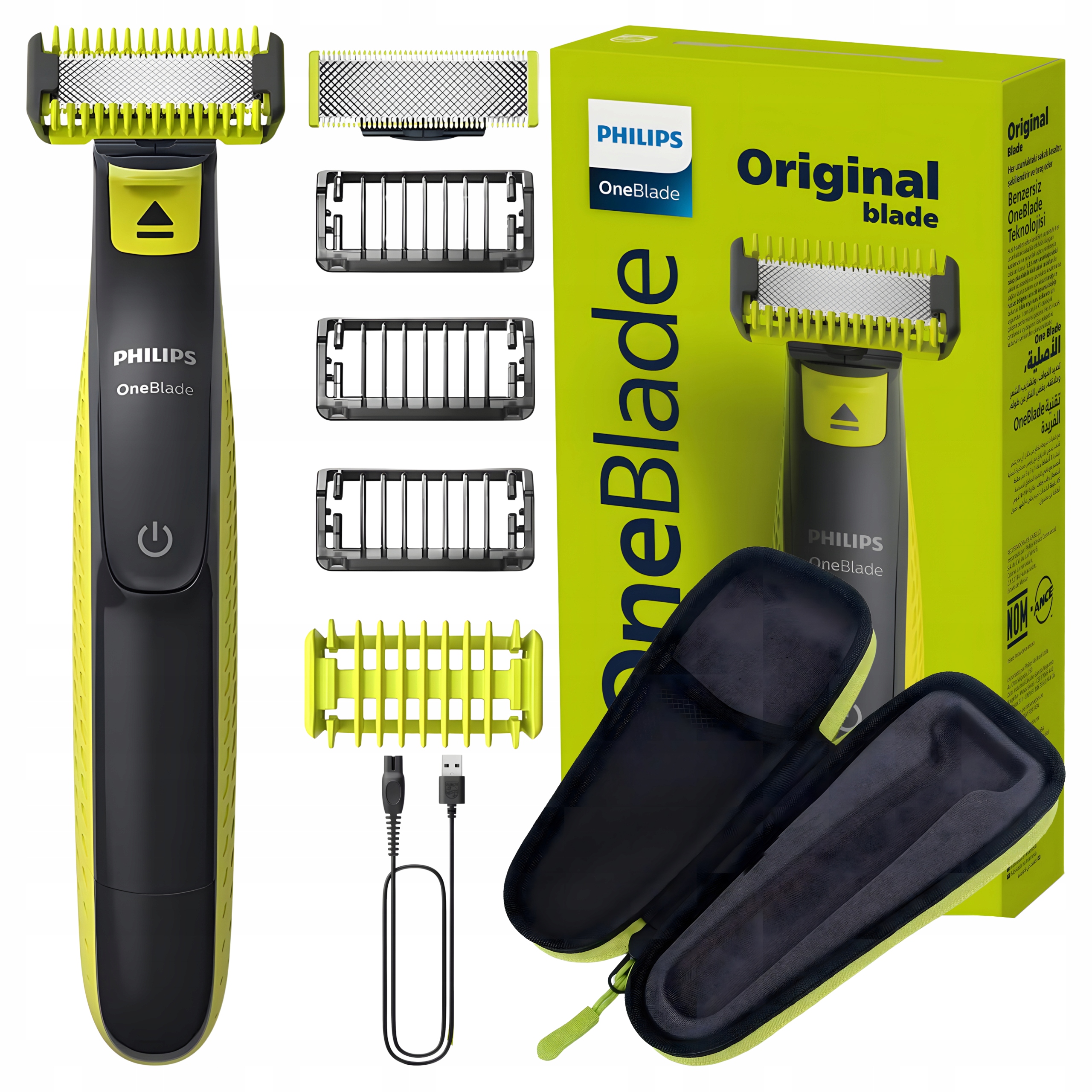 Holicí Strojek Philips OneBlade QP2824/10 pro holení a styling Pouzdro