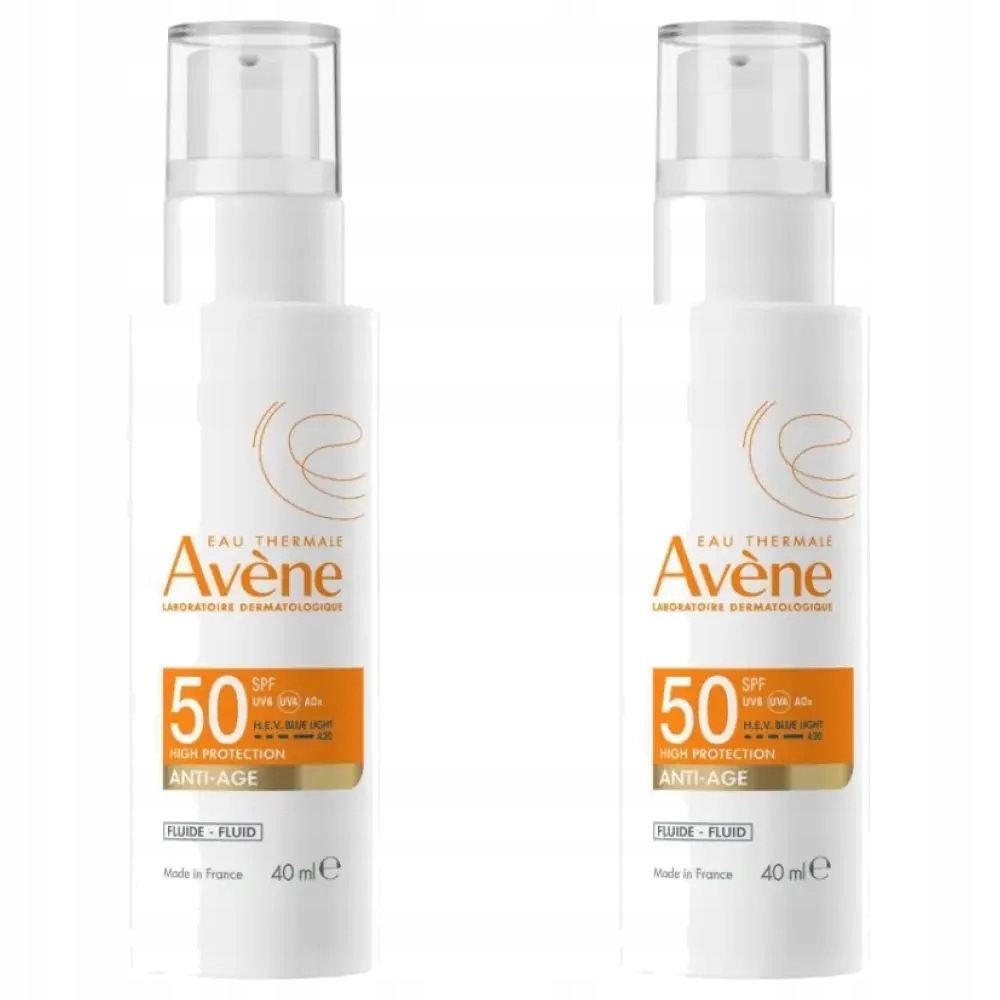 2x Avène Fluid Anti-Age Spf 50, 40 ml