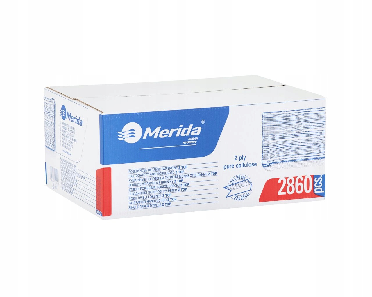 

Merida Top Ręczniki Papierowe Zz Białe 2860 Szt
