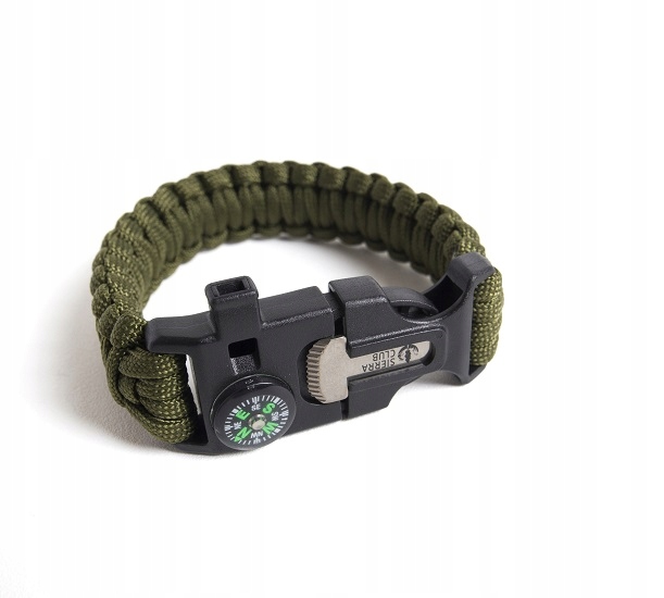 

Bransoleta Przetrwania Survival krzesiwo Paracord
