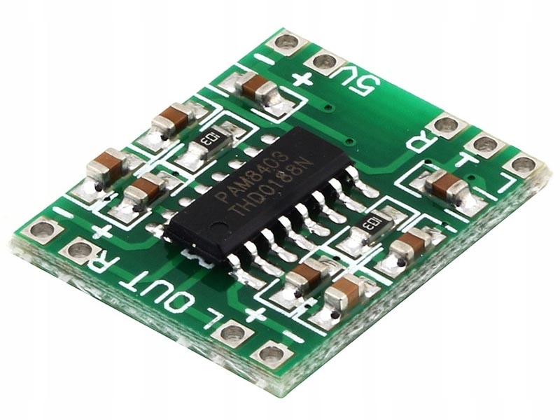 

Wzmacniacz Audio 2x3W PAM8403
