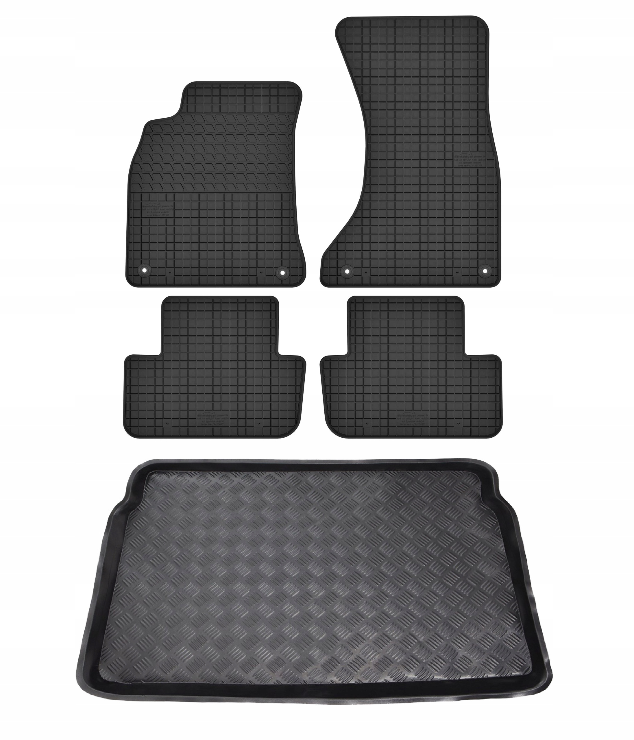 Koberce nosič pro: Audi A4 B8 A5 I 8T 2007-2015 sedan kupé
