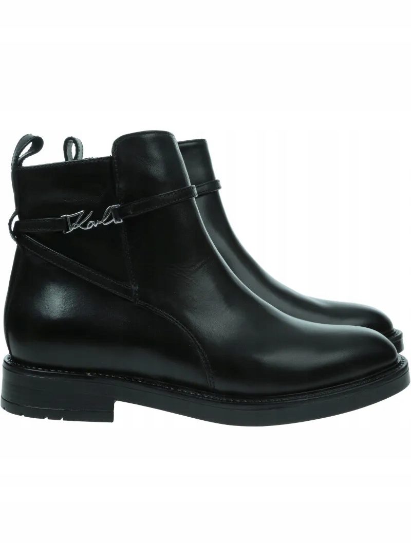 Kotníkové Boty Karl Lagerfeld Blake Signia Ankle Boot KL41444 000 38