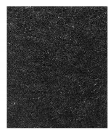 

Samoprzylepna podkładka filcowa czarna 205x150