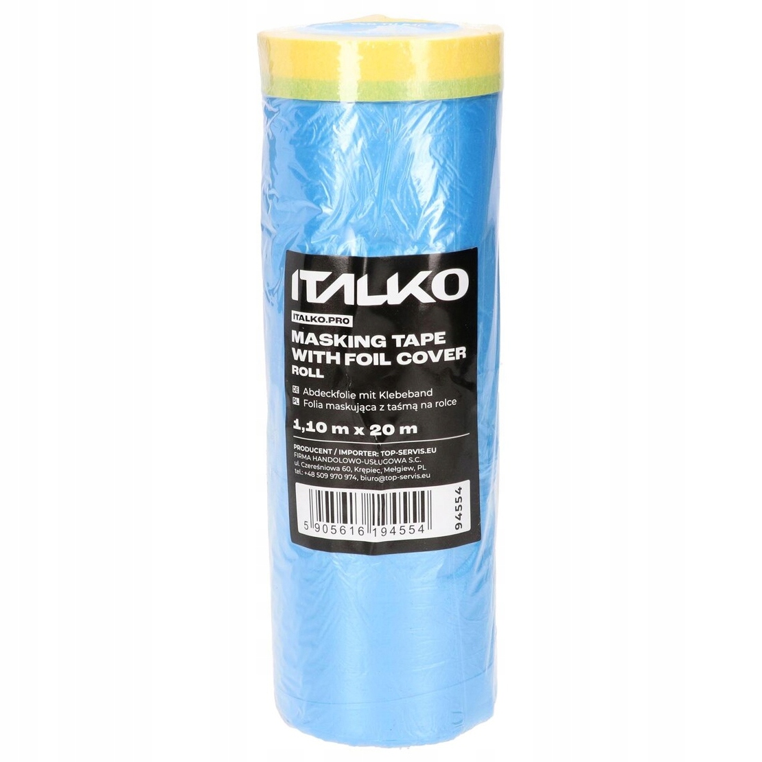 Italko folia maskująca z taśmą 1,1 m x 20 m