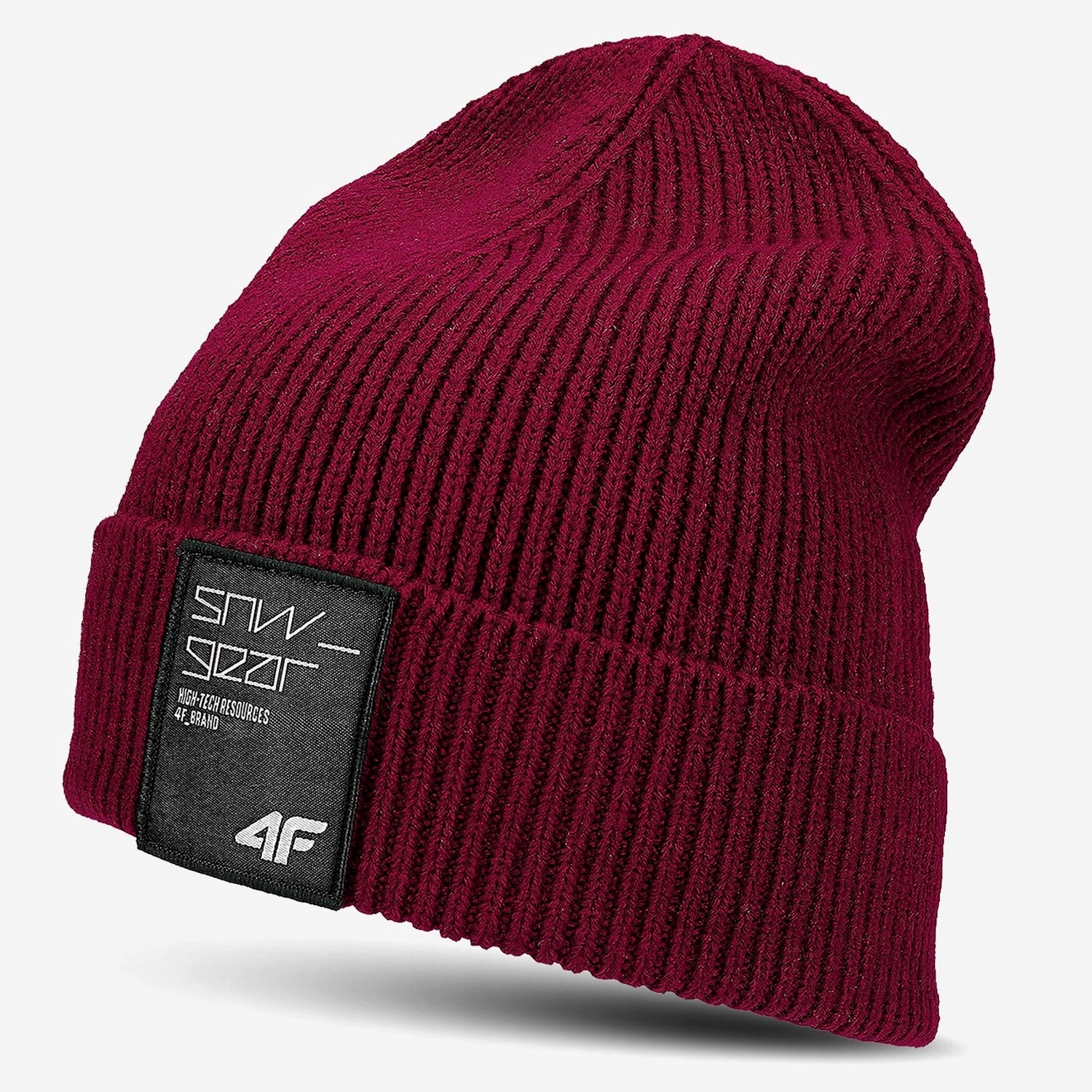 

4F Czapka zimowa męska burgund 60S CAM062 S/m
