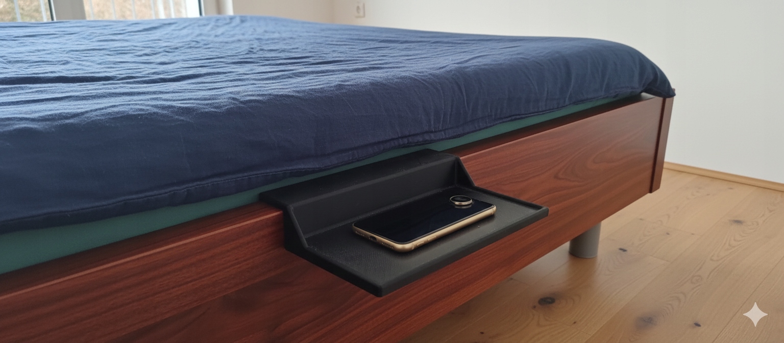 Uniwersalna Półka na Telefon do Łóżka