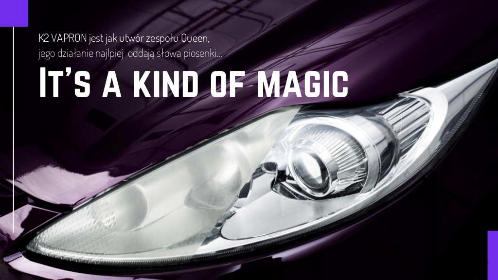 K2 Vapron magiczny czajniczek do regeneracji lamp Stan opakowania oryginalne