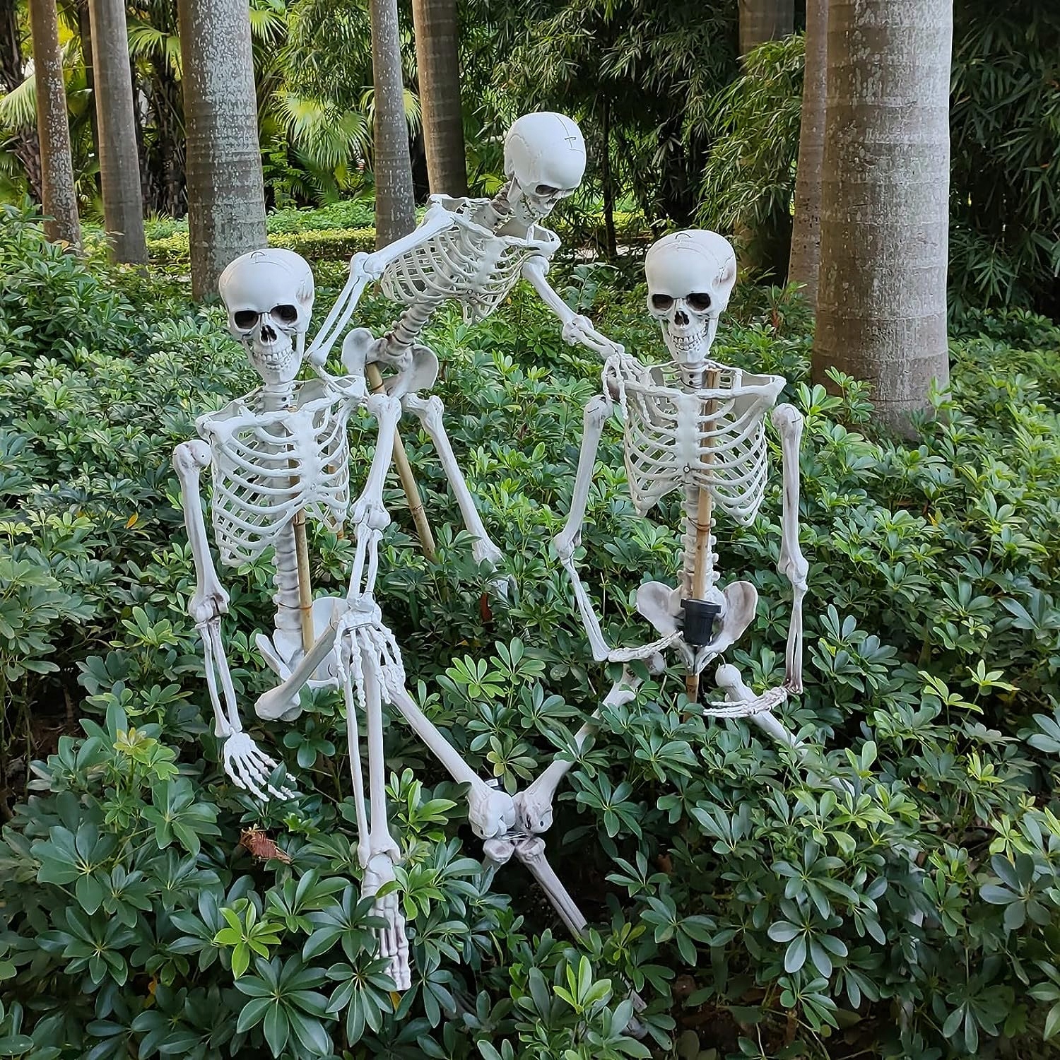 SZKIELET CZŁOWIEKA SZKIELETOR KOŚCIOTRUP CZASZKA DEKORACJA HALLOWEEN 165cm EAN (GTIN) 5904569279752