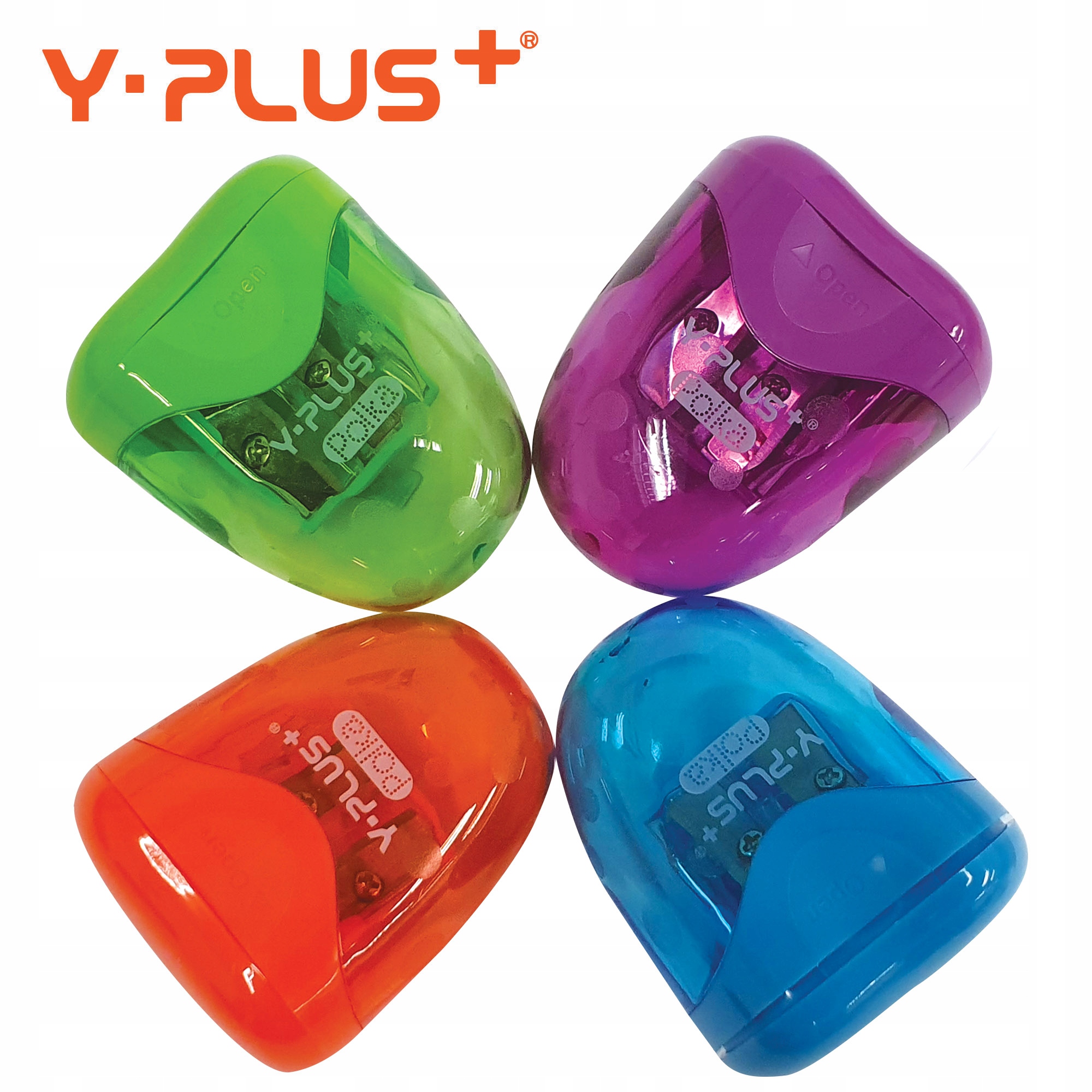 

Temperówka plastikowa Y-plus Polka podwójna mix