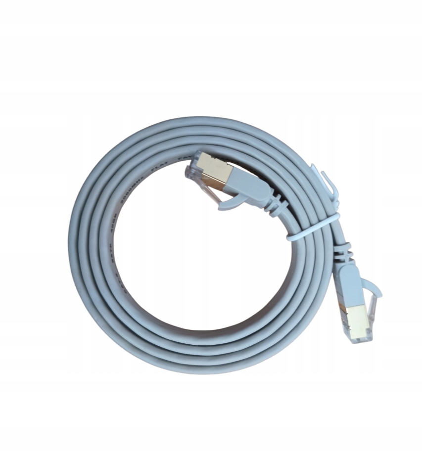 Kabel Ethernet Cat8 1 metr beżowy