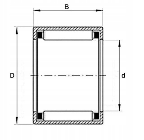 Łożysko igiełkowe (masywne) NK16/16 R NTN EAN (GTIN) 4547359127669