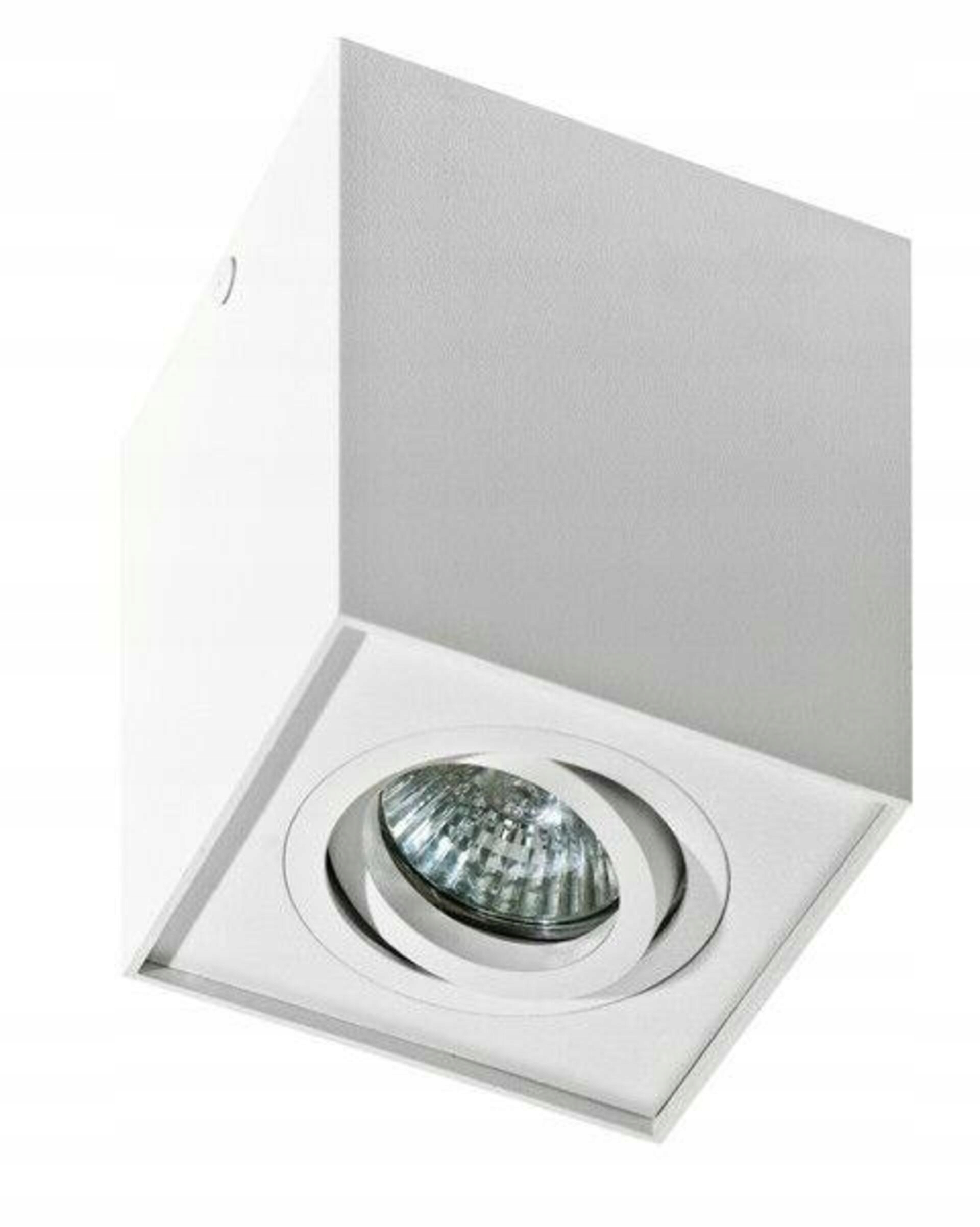 Stropní bodové přisazené svítidlo AZzardo Eloy 1 white AZ0929 GU10 1x50W Ip