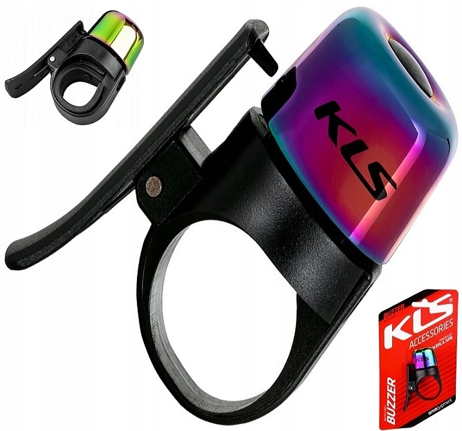 Dzwonek rowerowy Kellys Buzzer rainbow
