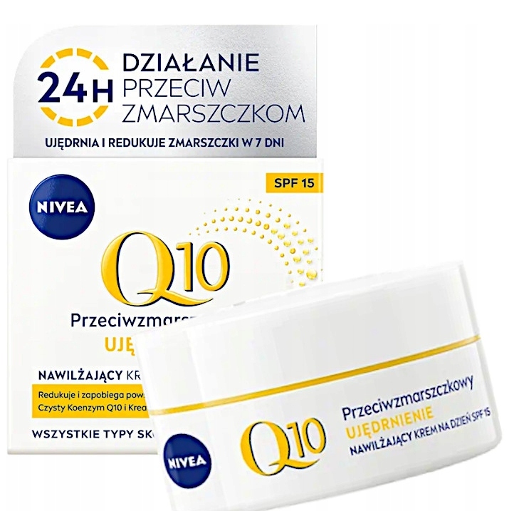 

Nivea Q10 Ujędrnienie Krem Przeciwzmarszkom dzień