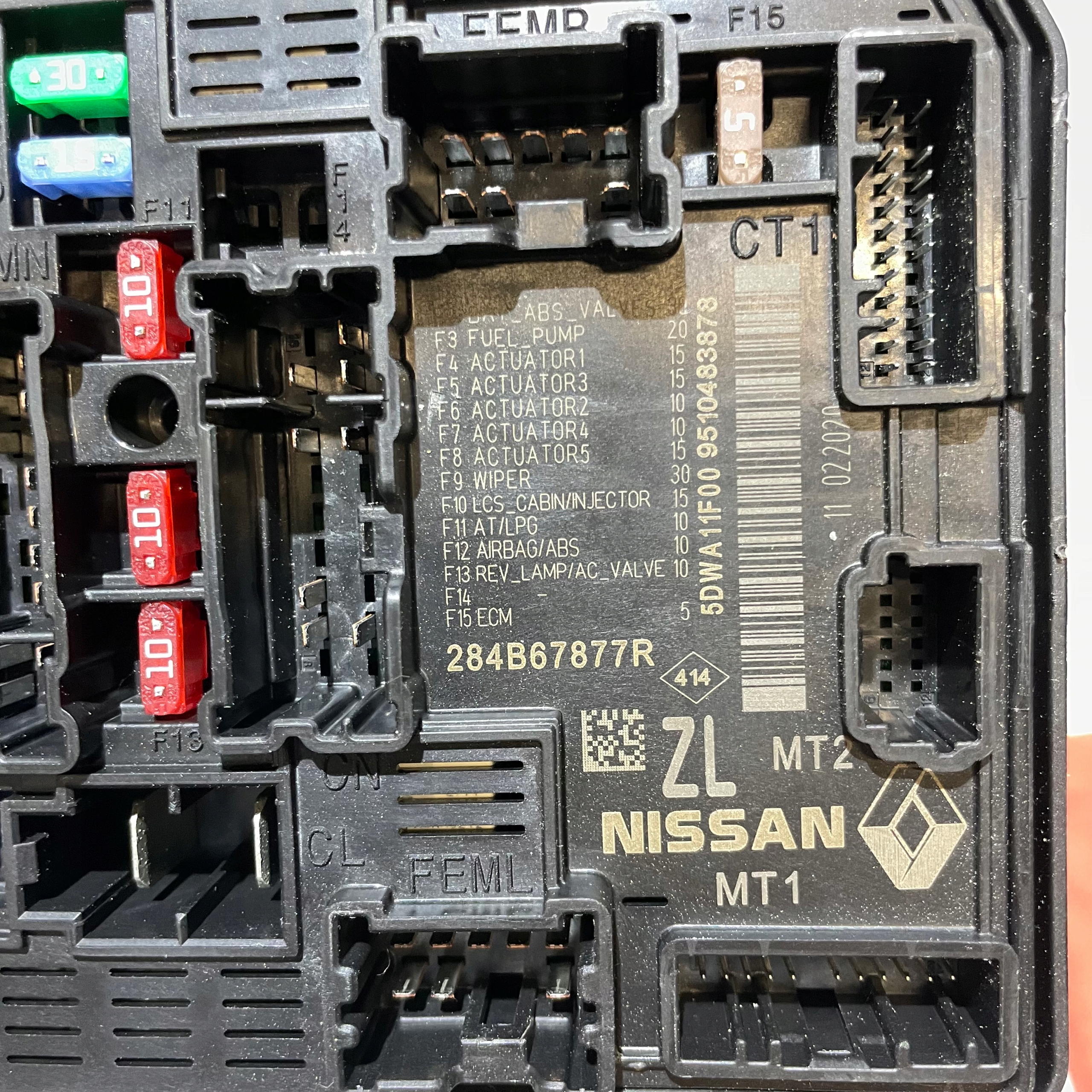 RENAULT MEGANE IV HYBRYDA BCM MODULE 284B67877R
