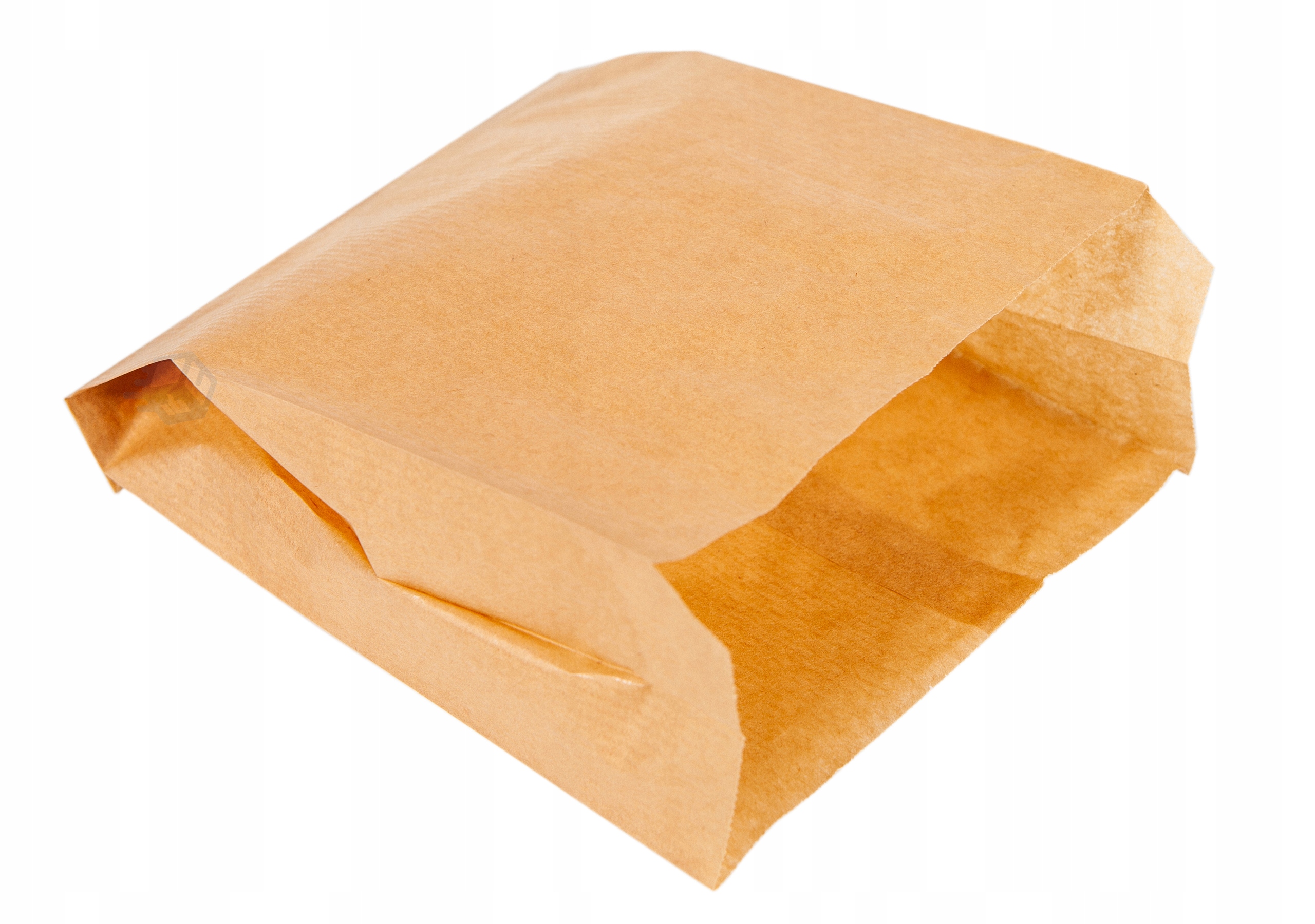 

Torebka fałdowa szara papierowa 15x6x17 100szt Eko