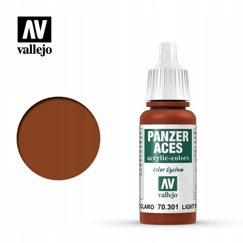 

Vallejo Panzer Aces 70301 Light Rust 17ml