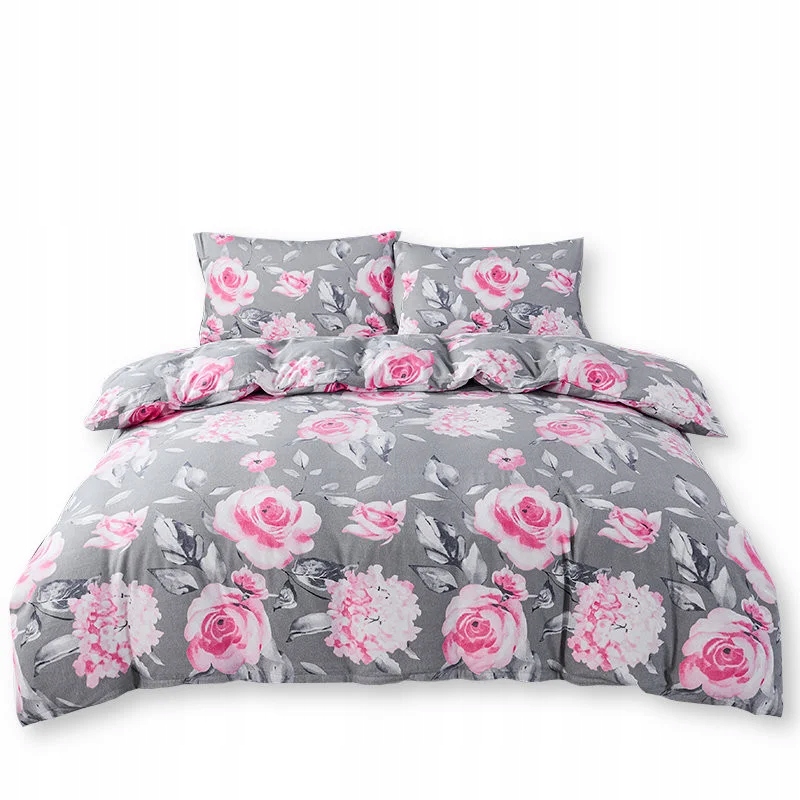 Pościel Flanelowa 160x200 Róże 23435 160x200