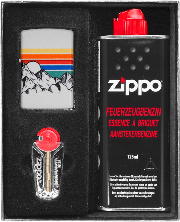 Sada Zippo Zapalovač Mountain Dárkový No1