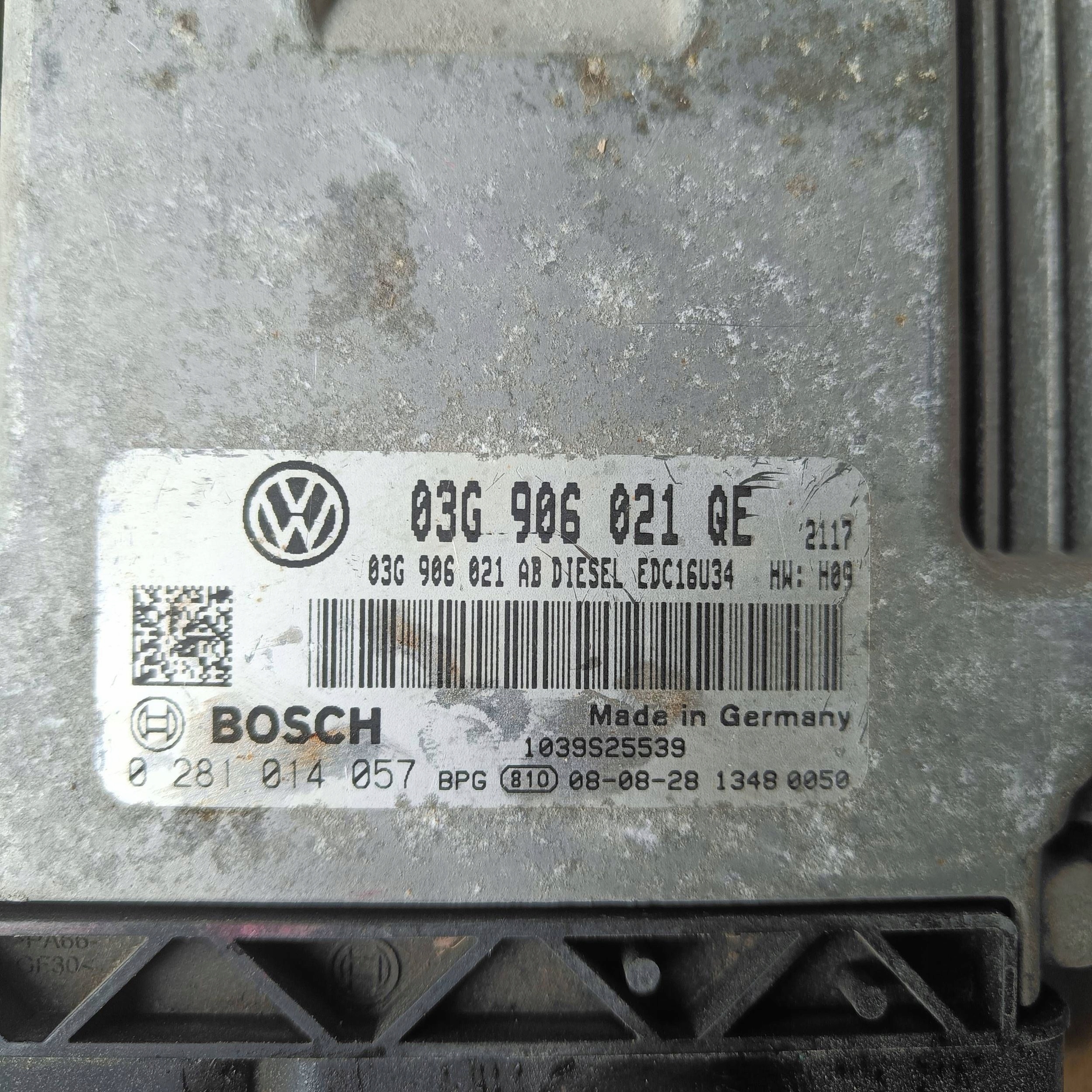 Volkswagen Golf V computer Centralina Motore