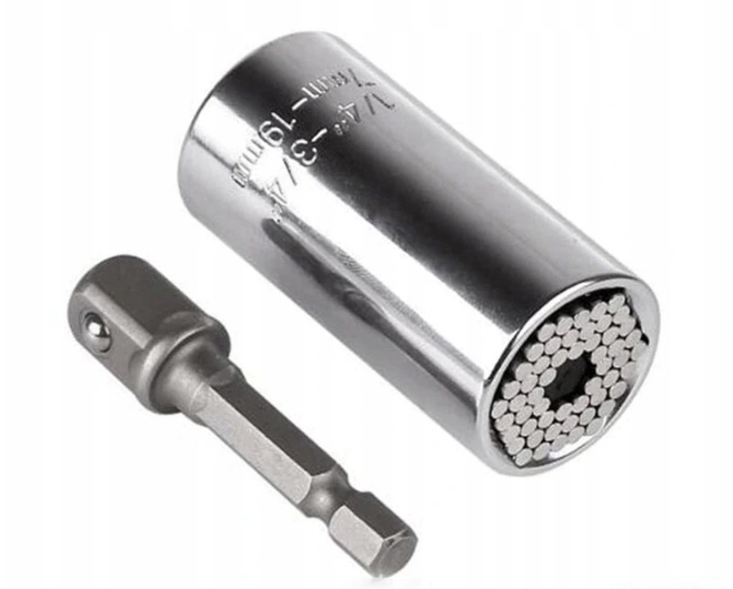 

Nasadka Uniwersalna Klucz Nasadowy 7-19 mm 1/4 3/4