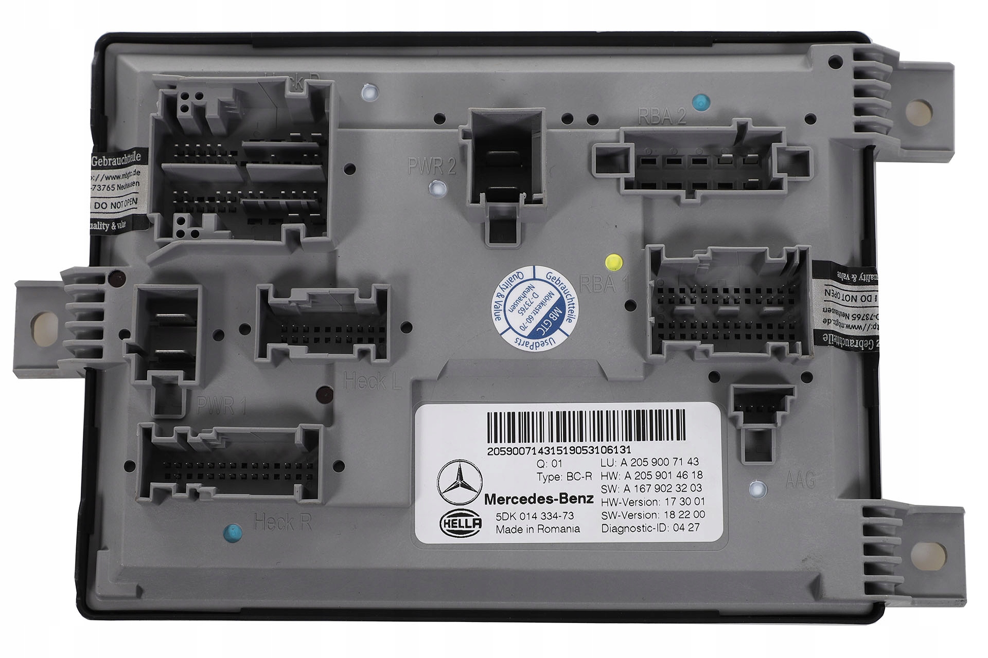 A2059007143 Modul sterownik komputer Mercedes A205